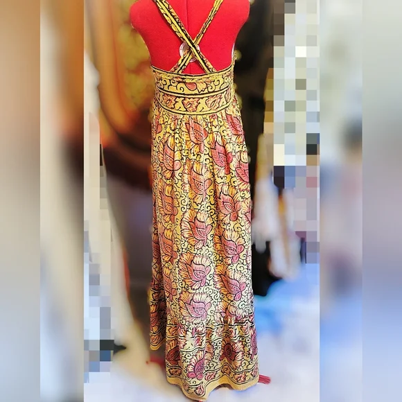 sL ✨Reworked Tapestry Handmade Maxi Dress - Picture 5 of 5